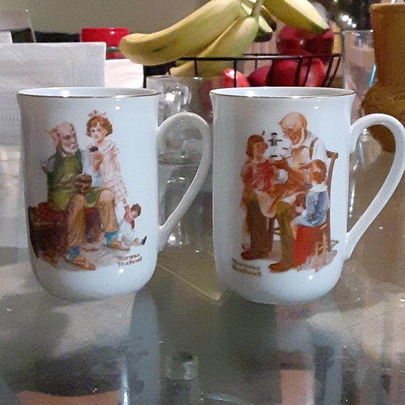 Normand Rockwell  cups - Picture 1 of 5